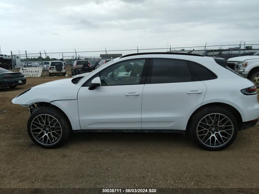 2021 Porsche Macan S VIN: WP1AB2A55MLB31707 Lot: 30038711