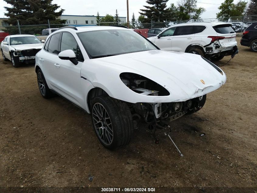 2021 Porsche Macan S VIN: WP1AB2A55MLB31707 Lot: 30038711