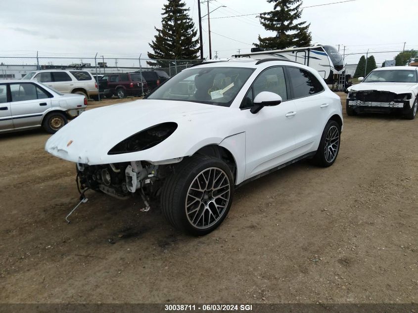 2021 Porsche Macan S VIN: WP1AB2A55MLB31707 Lot: 30038711