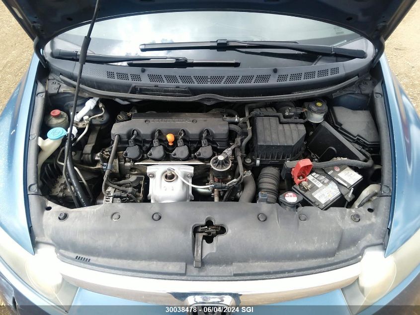 2008 Honda Civic Lx VIN: 2HGFA16598H015444 Lot: 30038478