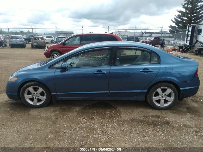 2008 Honda Civic Lx VIN: 2HGFA16598H015444 Lot: 30038478