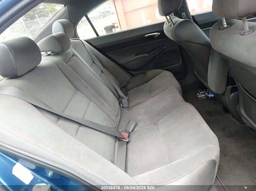 2008 Honda Civic Lx VIN: 2HGFA16598H015444 Lot: 30038478