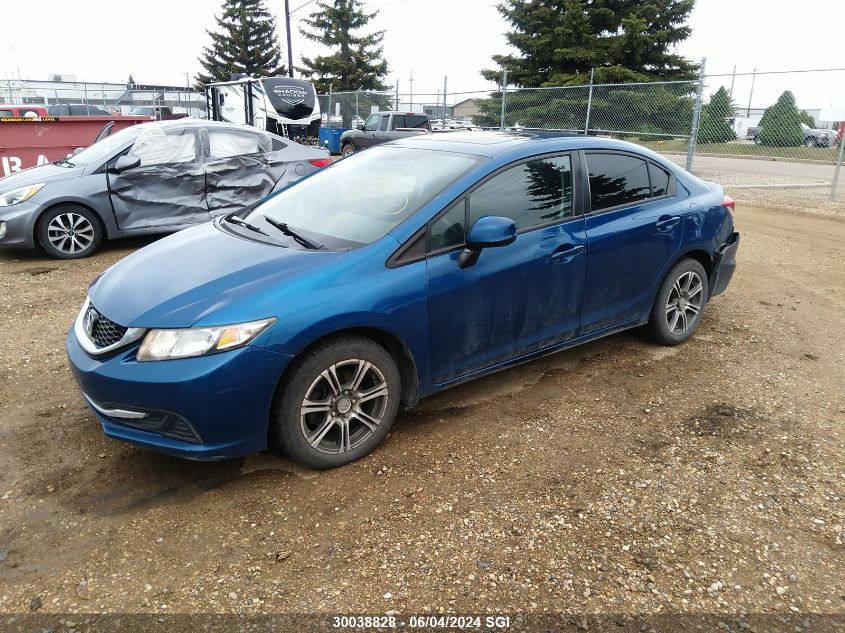 2015 Honda Civic Lx VIN: 2HGFB2F58FH008386 Lot: 30038828