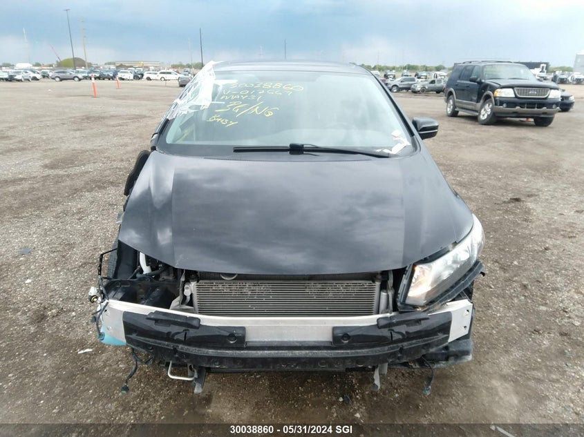 2014 Honda Civic Touring VIN: 2HGFB2F76EH017667 Lot: 30038860