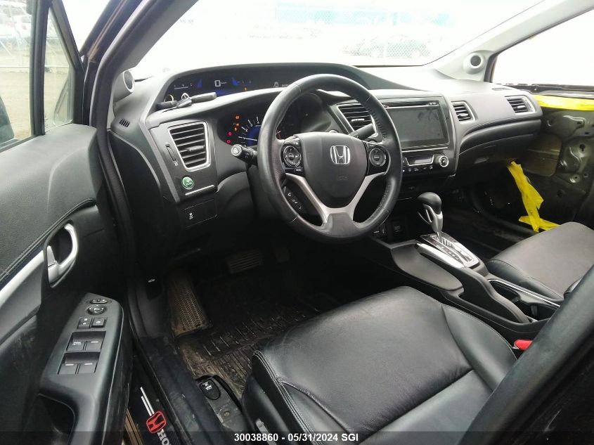 2014 Honda Civic Touring VIN: 2HGFB2F76EH017667 Lot: 30038860