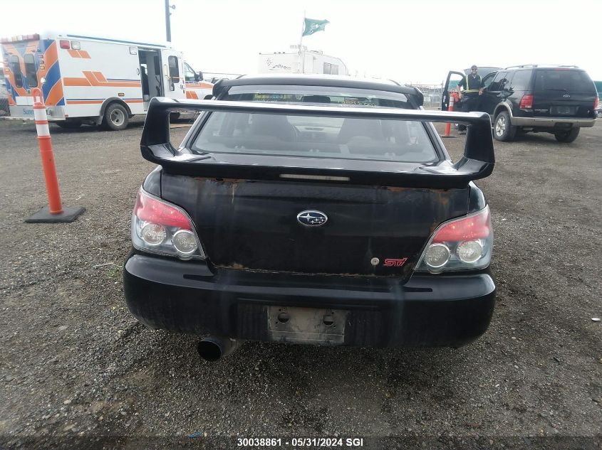 2006 Subaru Impreza Wrx Sti VIN: JF1GD70646L508078 Lot: 30038861