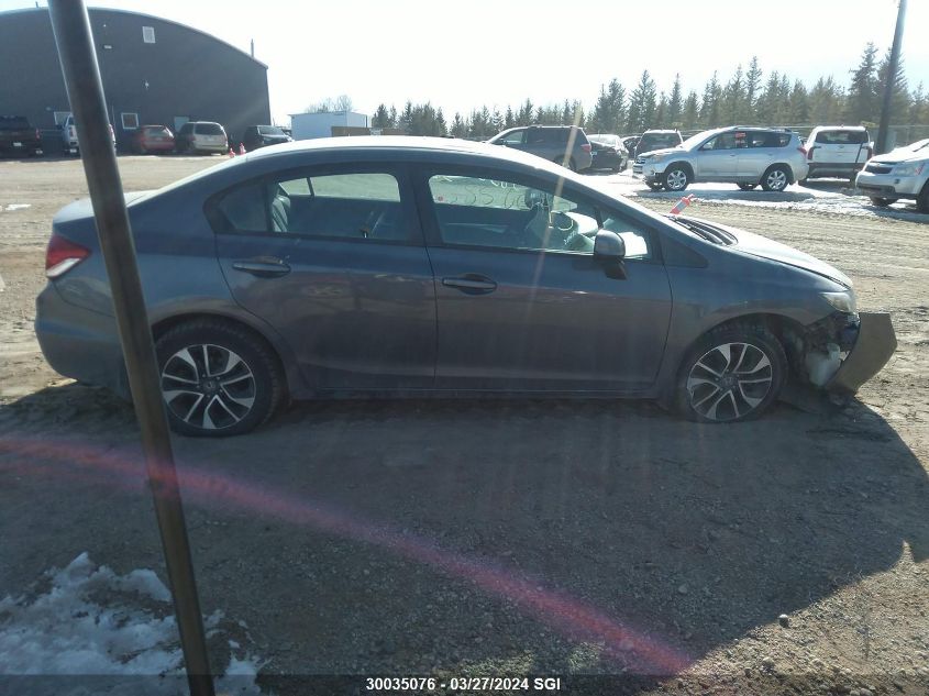 2013 Honda Civic Lx VIN: 2HGFB2F55DH103923 Lot: 30035076