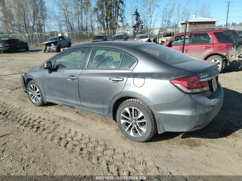 2013 Honda Civic Lx VIN: 2HGFB2F55DH103923 Lot: 30035076