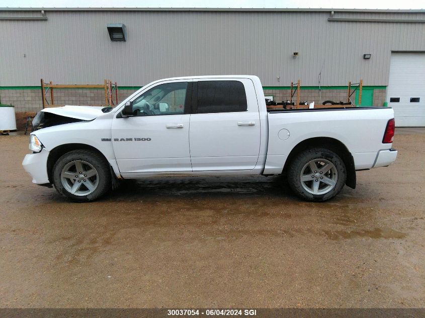 2012 Dodge Ram 1500 Sport VIN: 1C6RD7MT4CS267196 Lot: 30037054