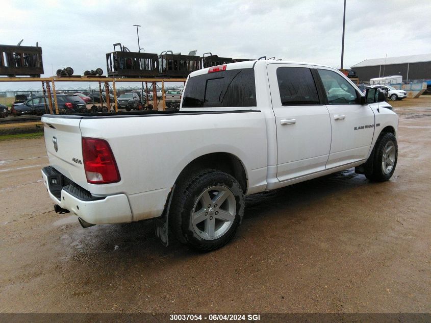 2012 Dodge Ram 1500 Sport VIN: 1C6RD7MT4CS267196 Lot: 30037054