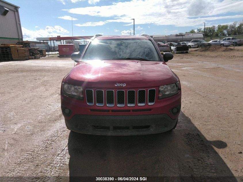 2014 Jeep Compass Sport VIN: 1C4NJDABXED622826 Lot: 30038390