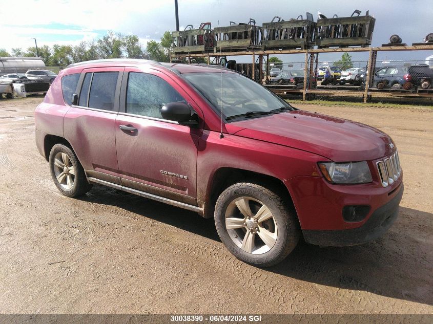 2014 Jeep Compass Sport VIN: 1C4NJDABXED622826 Lot: 30038390