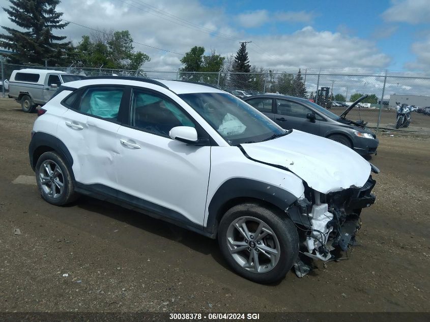 2022 Hyundai Kona Sel/Se VIN: KM8K2CAB1NU769879 Lot: 30038378