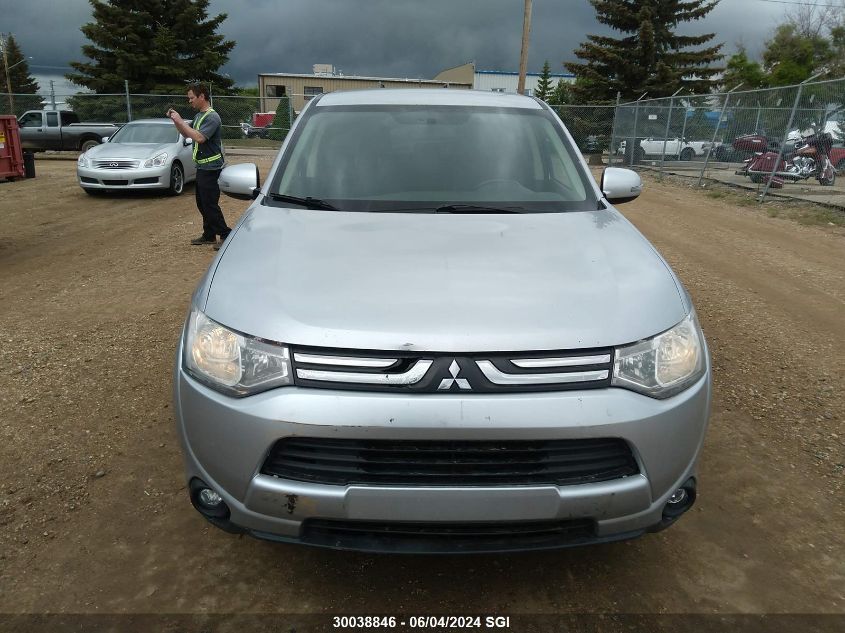 2014 Mitsubishi Outlander Se VIN: JA4JZ3AX7EZ605511 Lot: 30038846