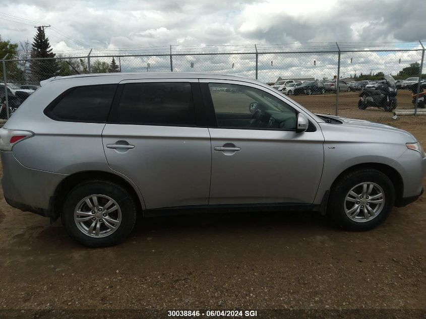 2014 Mitsubishi Outlander Se VIN: JA4JZ3AX7EZ605511 Lot: 30038846