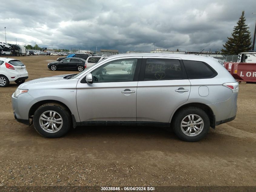 2014 Mitsubishi Outlander Se VIN: JA4JZ3AX7EZ605511 Lot: 30038846