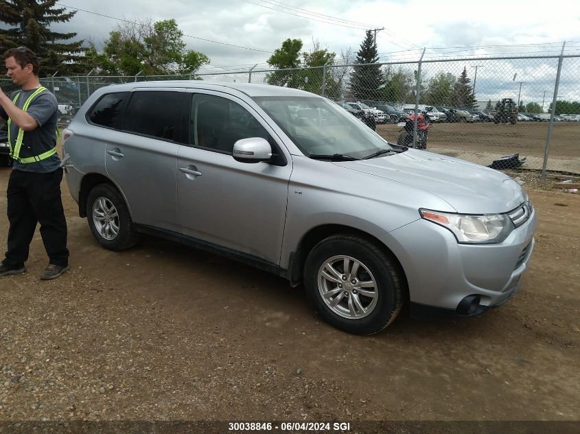 2014 Mitsubishi Outlander Se VIN: JA4JZ3AX7EZ605511 Lot: 30038846