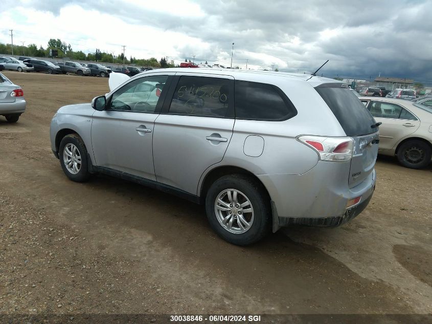 2014 Mitsubishi Outlander Se VIN: JA4JZ3AX7EZ605511 Lot: 30038846