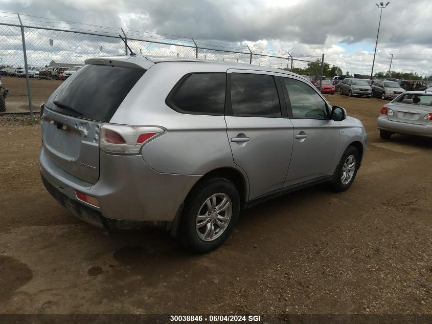 2014 Mitsubishi Outlander Se VIN: JA4JZ3AX7EZ605511 Lot: 30038846