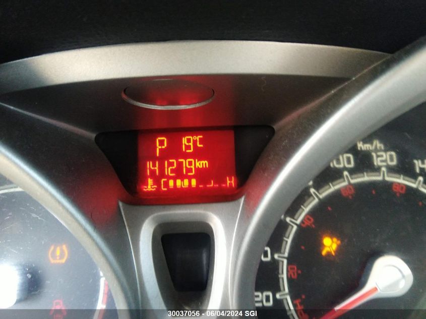 2013 Ford Fiesta Se VIN: 3FADP4EJ1DM211500 Lot: 30037056