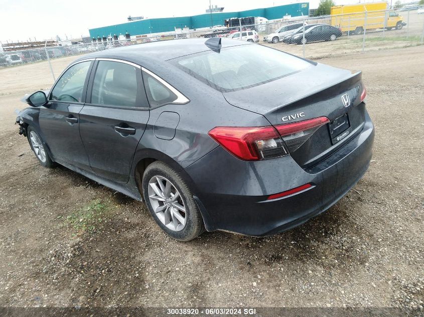 2022 Honda Civic Ex VIN: 2HGFE2F39NH115810 Lot: 30038920