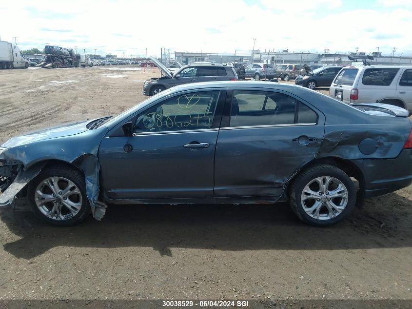 2012 Ford Fusion Se VIN: 3FAHP0HA1CR358018 Lot: 30038529