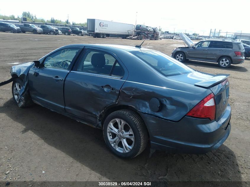 2012 Ford Fusion Se VIN: 3FAHP0HA1CR358018 Lot: 30038529