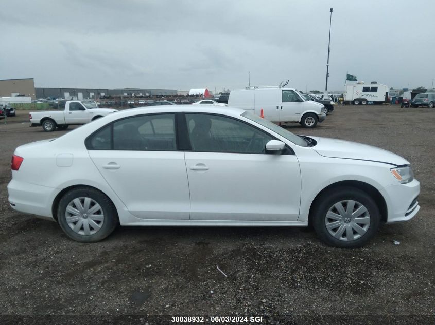 2015 Volkswagen Jetta S VIN: 3VW2K7AJ4FM257345 Lot: 30038932