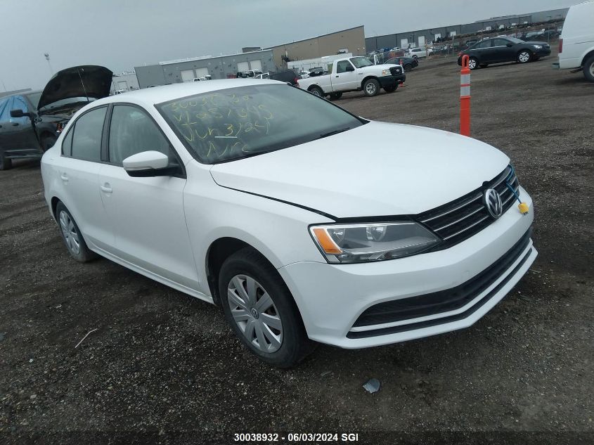 2015 Volkswagen Jetta S VIN: 3VW2K7AJ4FM257345 Lot: 30038932