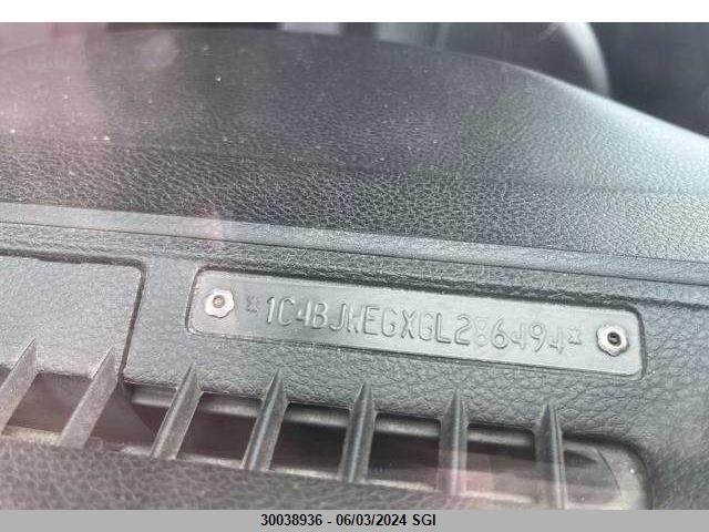 2016 Jeep Wrangler Unlimited Sahara VIN: 1C4BJWEGXGL286494 Lot: 30038936