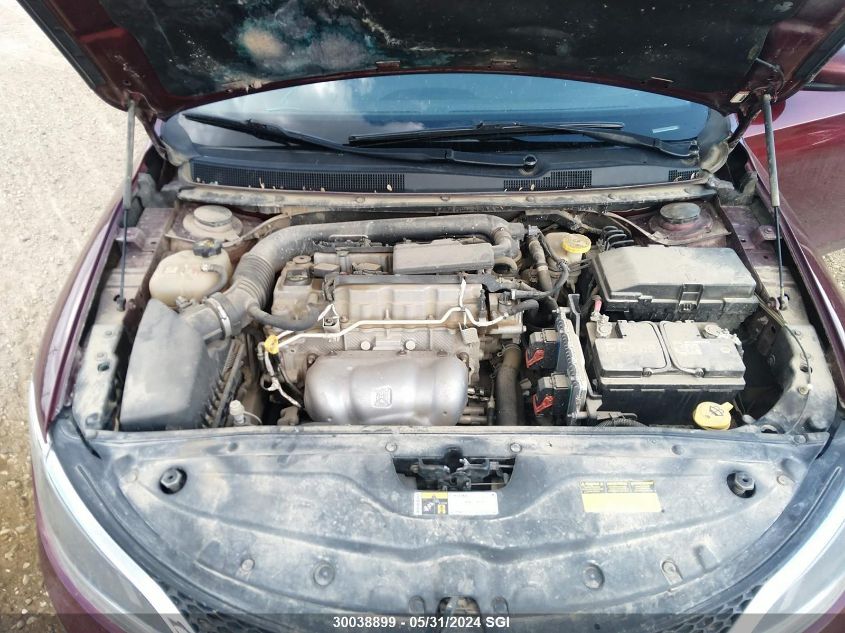 2016 Chrysler 200 Lx VIN: 1C3CCCFB0GN197476 Lot: 30038899