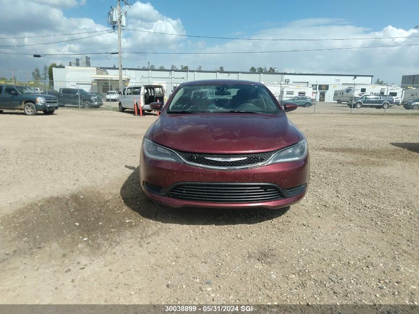 2016 Chrysler 200 Lx VIN: 1C3CCCFB0GN197476 Lot: 30038899