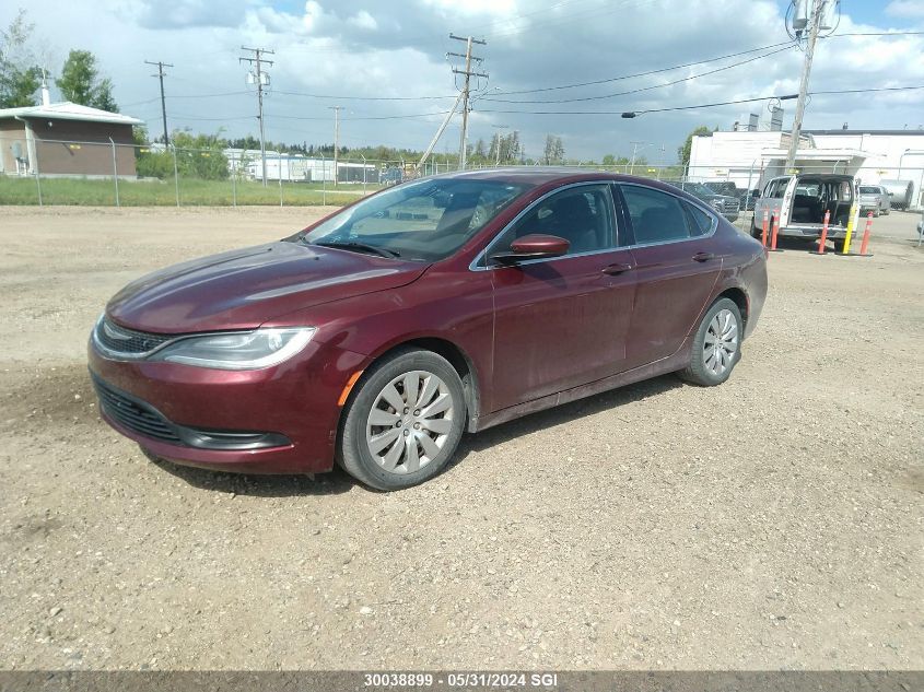 2016 Chrysler 200 Lx VIN: 1C3CCCFB0GN197476 Lot: 30038899