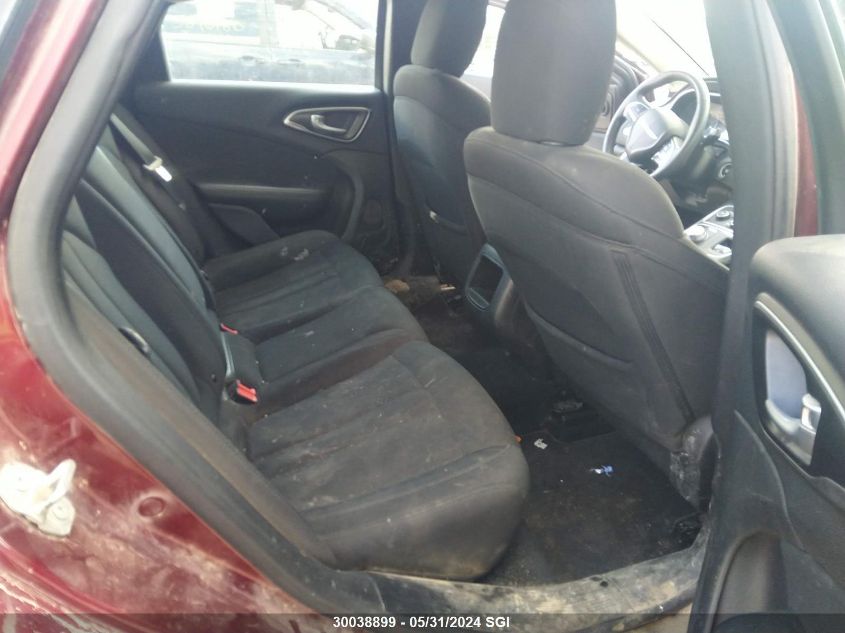 2016 Chrysler 200 Lx VIN: 1C3CCCFB0GN197476 Lot: 30038899