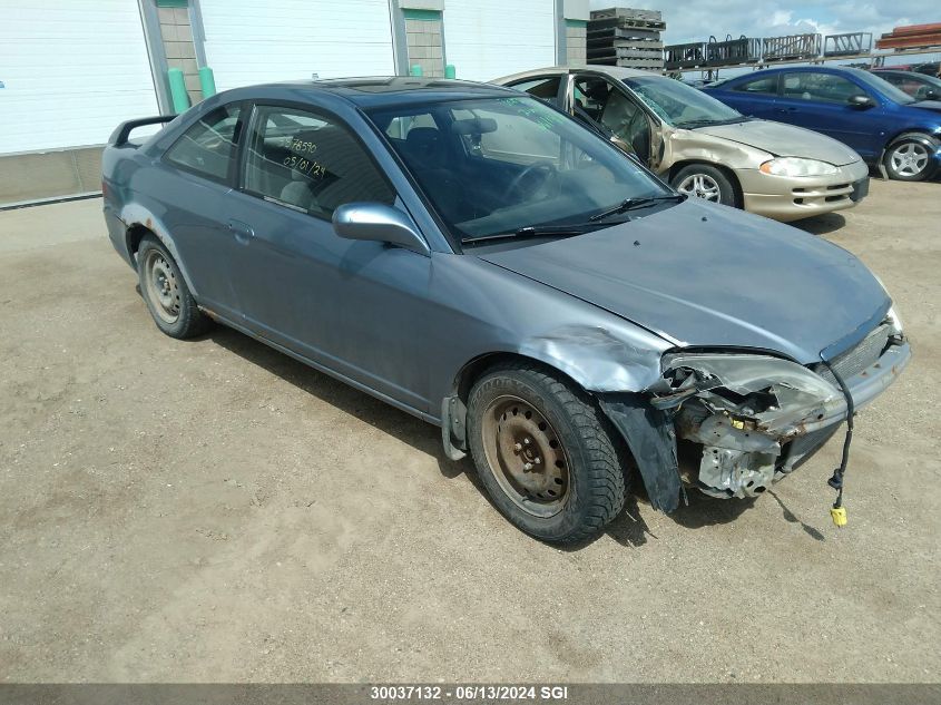 2002 Honda Civic Ex VIN: 1HGEM21982L801250 Lot: 30037132