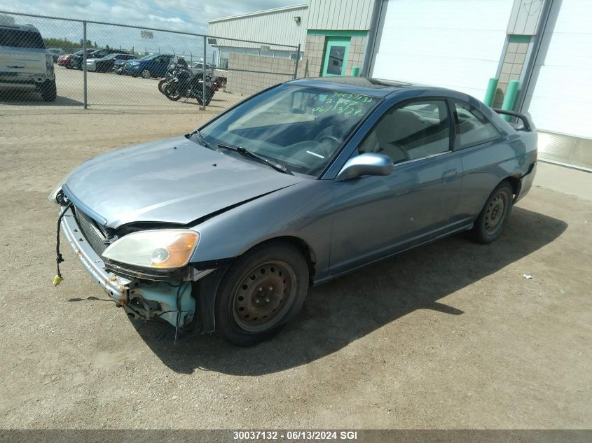 2002 Honda Civic Ex VIN: 1HGEM21982L801250 Lot: 30037132