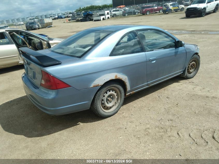 2002 Honda Civic Ex VIN: 1HGEM21982L801250 Lot: 30037132