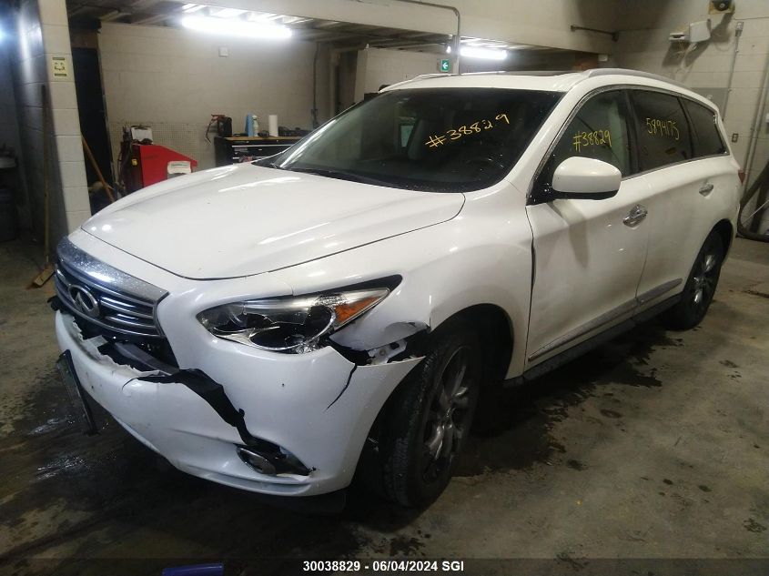 2013 Infiniti Jx35 VIN: 5N1AL0MM1DC305290 Lot: 30038829