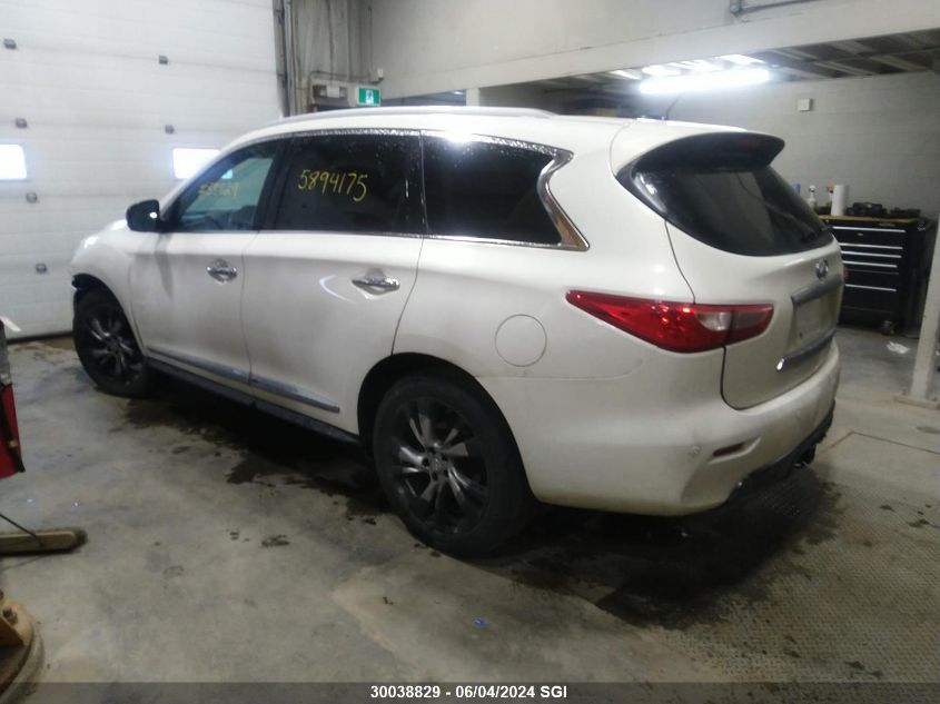 2013 Infiniti Jx35 VIN: 5N1AL0MM1DC305290 Lot: 30038829