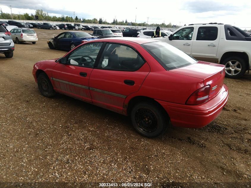 1997 Dodge Neon Ex VIN: 1B3ES27C2VD130696 Lot: 30033453