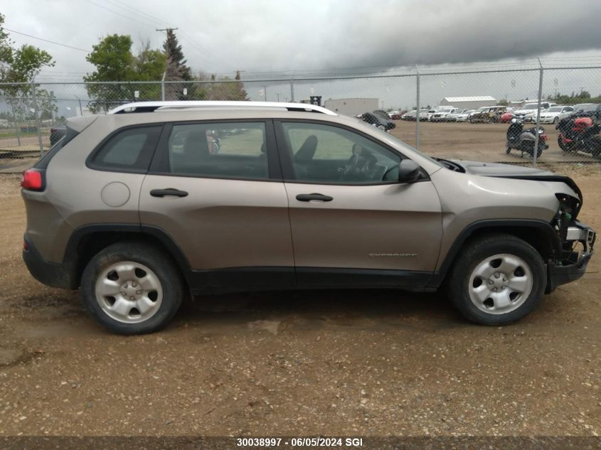 2016 Jeep Cherokee Sport VIN: 1C4PJMAB5GW345535 Lot: 30038997