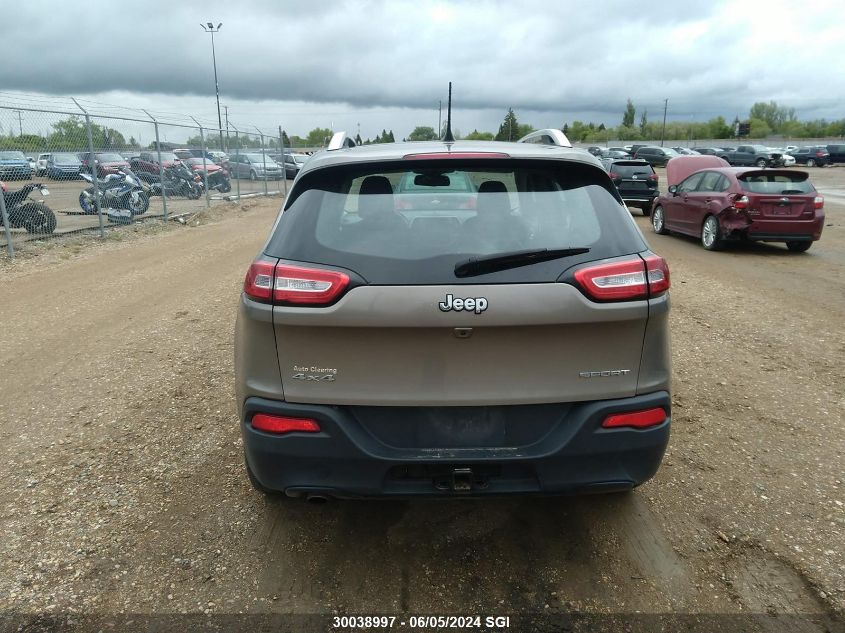 2016 Jeep Cherokee Sport VIN: 1C4PJMAB5GW345535 Lot: 30038997