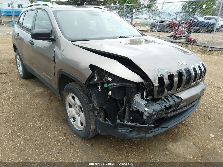 2016 Jeep Cherokee Sport VIN: 1C4PJMAB5GW345535 Lot: 30038997