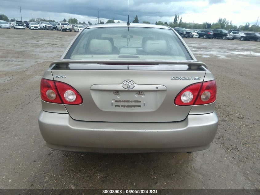 2006 Toyota Corolla Ce/Le/S VIN: 1NXBR32E86Z624280 Lot: 30038908