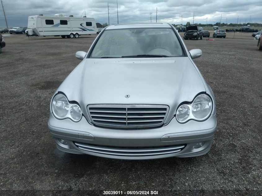 2005 Mercedes-Benz C 230K Sport Sedan VIN: WDBRF40JX5F703629 Lot: 30039011