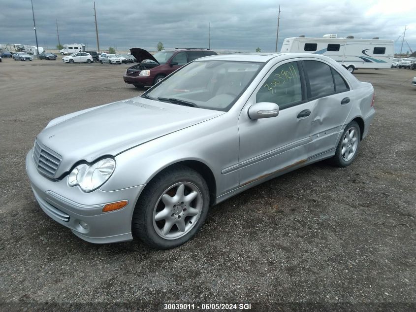 2005 Mercedes-Benz C 230K Sport Sedan VIN: WDBRF40JX5F703629 Lot: 30039011