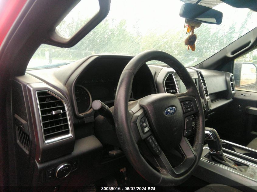 2016 Ford F150 Supercrew VIN: 1FTEW1EGXGFA78857 Lot: 30039015