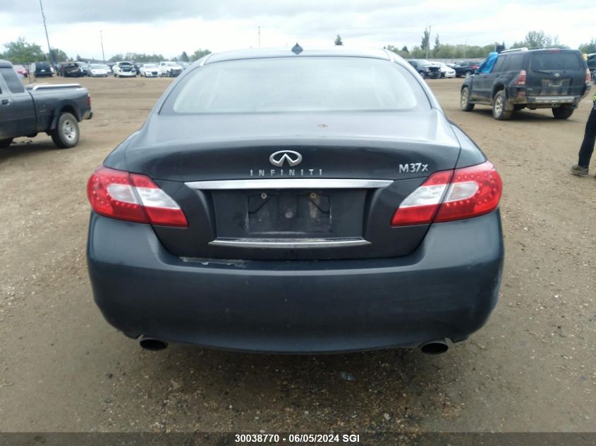 2011 Infiniti M37 X VIN: JN1BY1AR6BM374972 Lot: 30038770