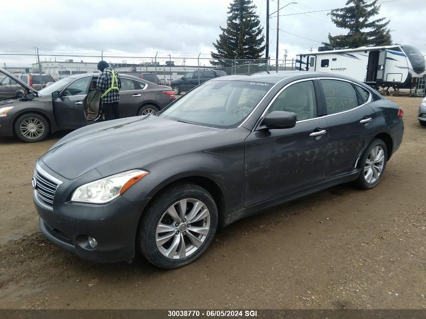 2011 Infiniti M37 X VIN: JN1BY1AR6BM374972 Lot: 30038770