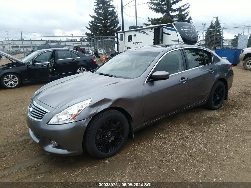 2011 Infiniti G25 VIN: JN1DV6AR1BM653504 Lot: 30038975